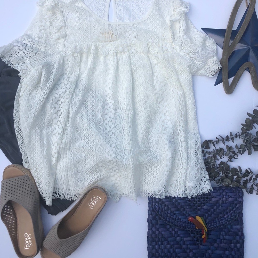 Large Lace Top